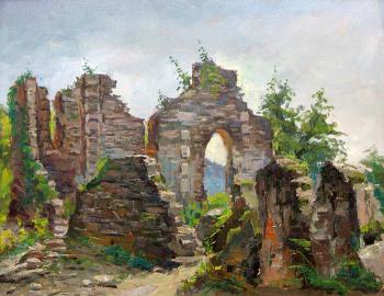 Ruins of temple. Evdokimov Alexey