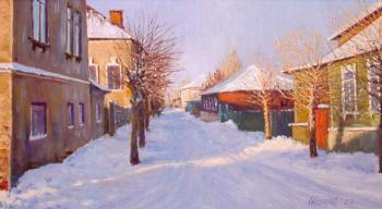 Winter. Corner of old Kolomna. Gaiderov Michail
