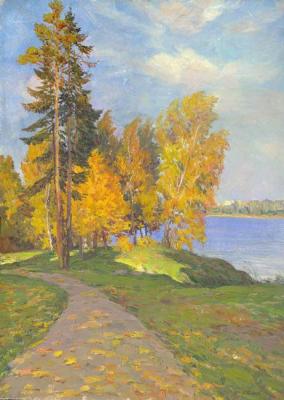 "The Senezh Lake, Autumn"