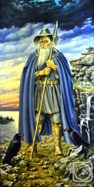 Chernickov Vladimir. One (From the series "Ancient Gods of Scandinavia")