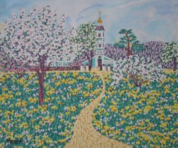 Tsaritsyno.Easter blooms (Easter Flowering Trees In Bloom). Vasileva Lyudmila
