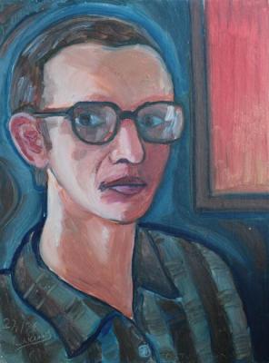 Portrait of himself. Klenov Valeriy