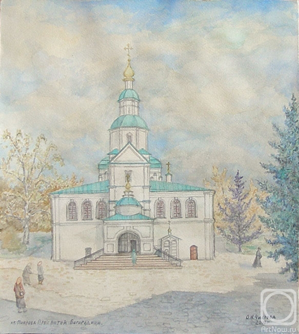 Chistova Olga. Church of the Intercession of the Most Holy Theotokos. Danilov Monastery