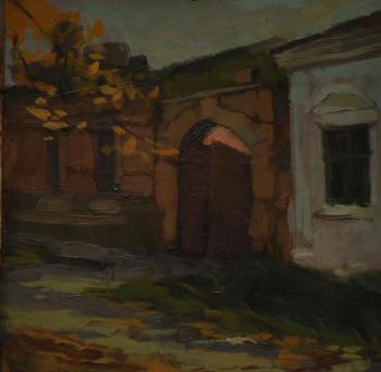 From the series of sketches "Autumn City". Ivanova Olesya