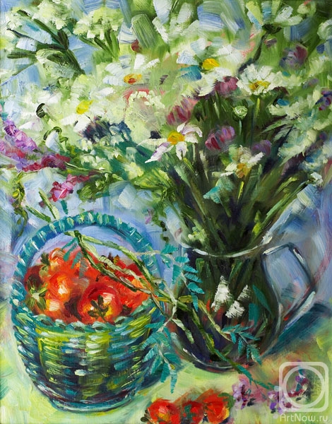 Mukha Irina. Florets, berries