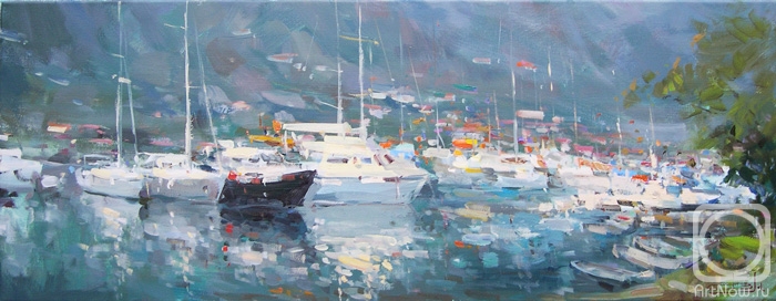 Makarov Vitaly. Yachts in Kotor