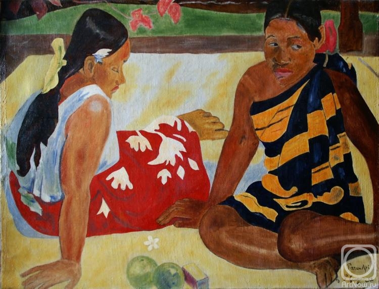 Paladin Aleksey. Tahitians. P.Gauguin (copy)