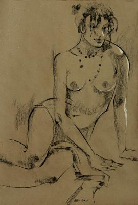 Model for Gauguin. Goda Laima