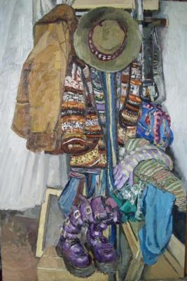Artist's clothes. Yaguzhinskaya Anna