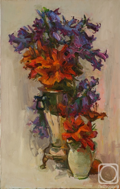 Zamaleev Talgat. Lilies with bells