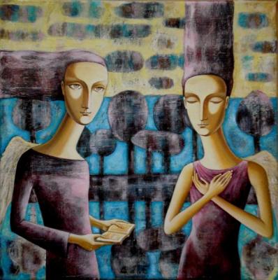 Prayer (Landscape Prayer). Morosova Natalia