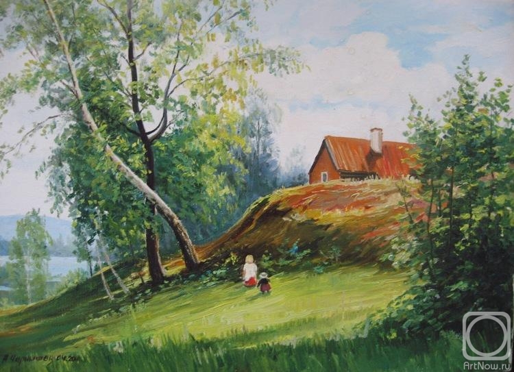 Chernyshev Andrei. Rural landscape