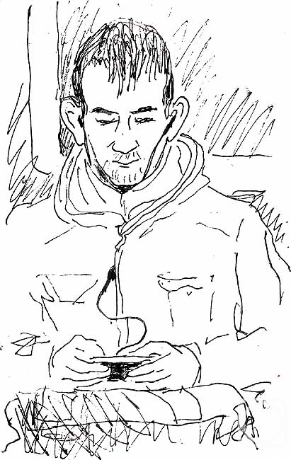 Karaceva Galina. In the subway