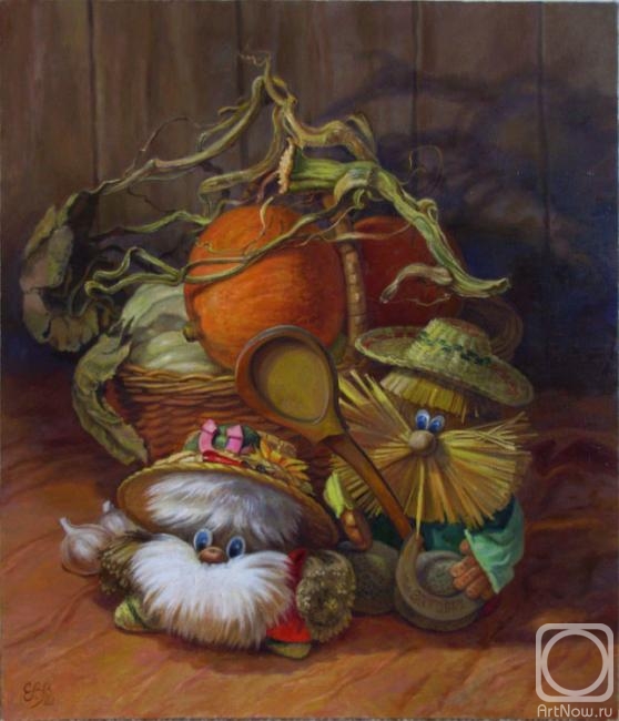 Shumakova Elena. Brownies and pumpkins