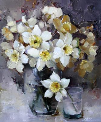Flower in glass. Kovalenko Lina