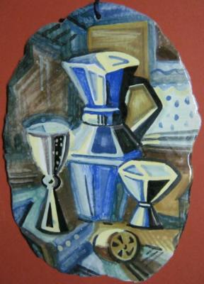Still life with jug. Fedorova Nina