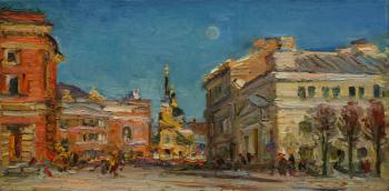 Moon over St. Petersburg (The Circus On Fontanka). Zamaleev Talgat