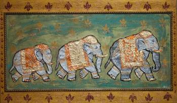 Elephants for good luck. Mishchenko-Sapsay Svetlana