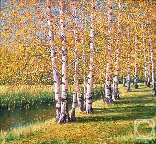 Gaiderov Michail. Autumn birches