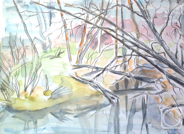 Kataeva Galina. Spring Coast (1)