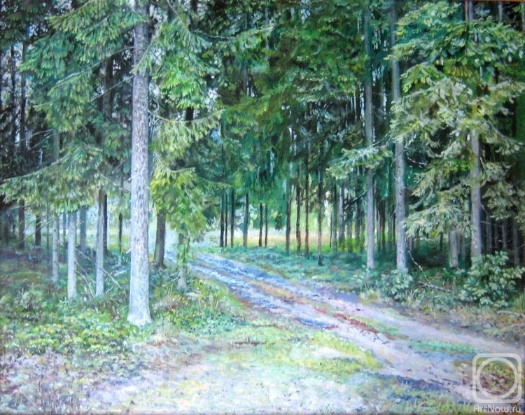 Vankhonen Alexey. Fir grove