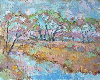 Luzha River. April (����). Kuznetsov Grigory