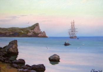 Evening at sea. Luzgin Andrey