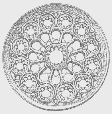 Chartres, rose window
