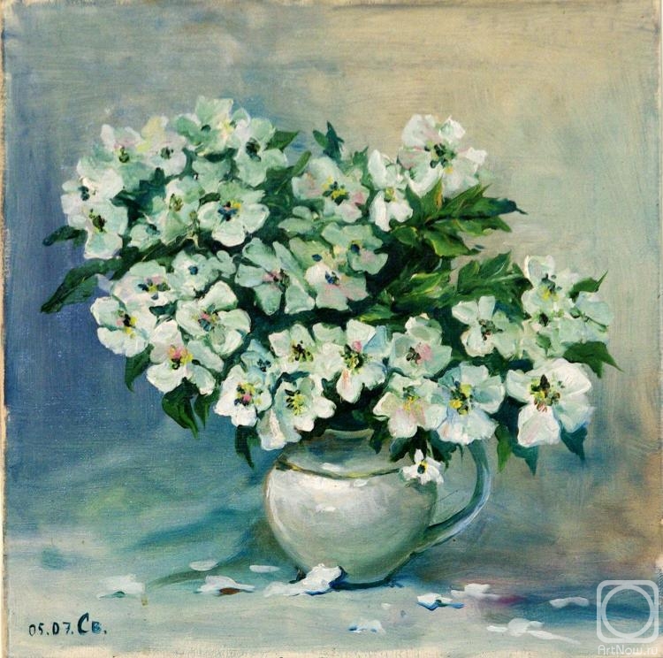 Mishchenko-Sapsay Svetlana. Apple flowers