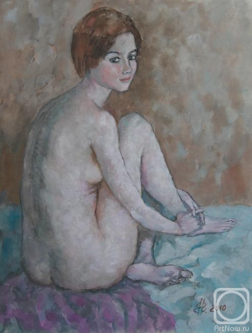Vyrvich Valentin. Nude from behind