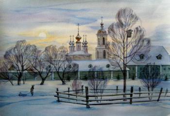 Winter in Vvedenye. Teplov Sergey