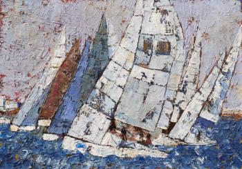 Blue sails. Filippova-Kargalskaya Alena