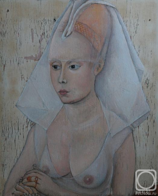 Klenov Valeriy. The portrait of an unknown lady (free copy)