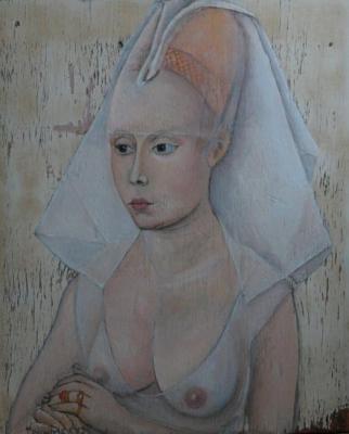 The portrait of an unknown lady (free copy). Klenov Valeriy
