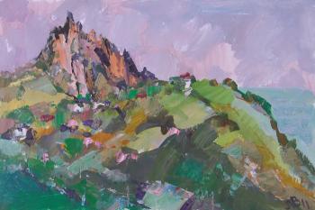 Karagach in the evening