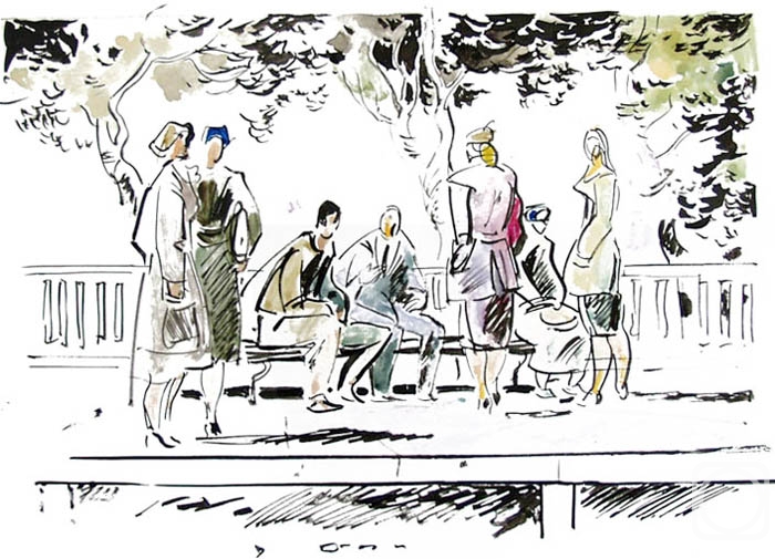 Vrublevski Yuri. Collection of drawings 1-3/82