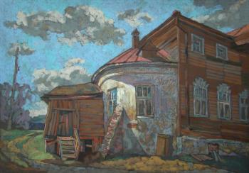 Panskoe. Outbuilding of the old manor house. Volfson Pavel