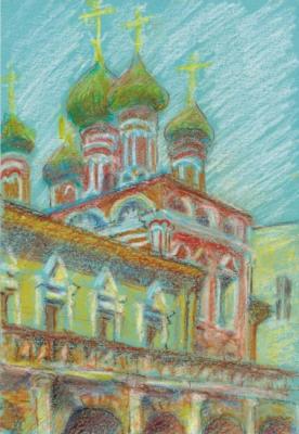 Sketch in the Vysokopetrovsky Monastery. Kazmina Olga