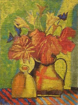 Flowers in a pitcher. Ponedelko Evgeny