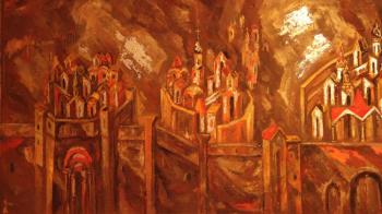 Sketch for the film-ballet "The Terrible Century" (left part)