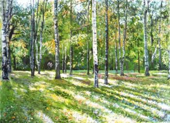 Birch park. Vankhonen Alexey