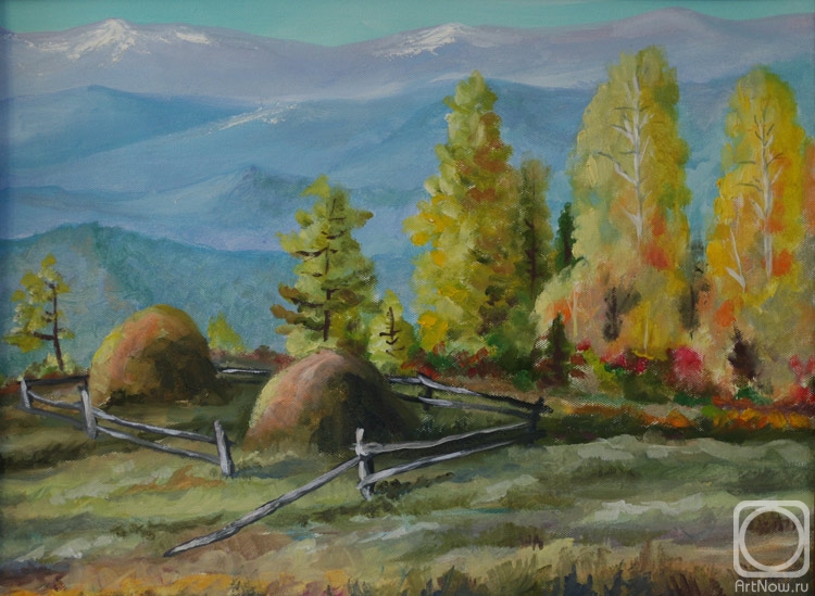 Shvedov Sergei. Autumn landscape