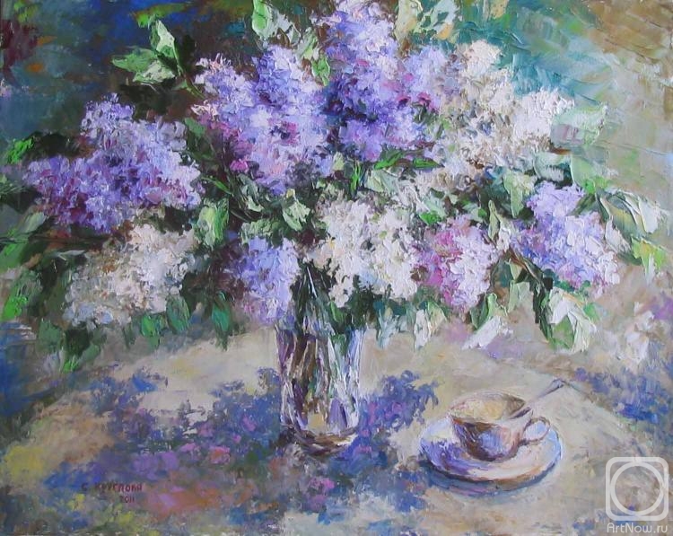 Kruglova Svetlana. Morning Lilac