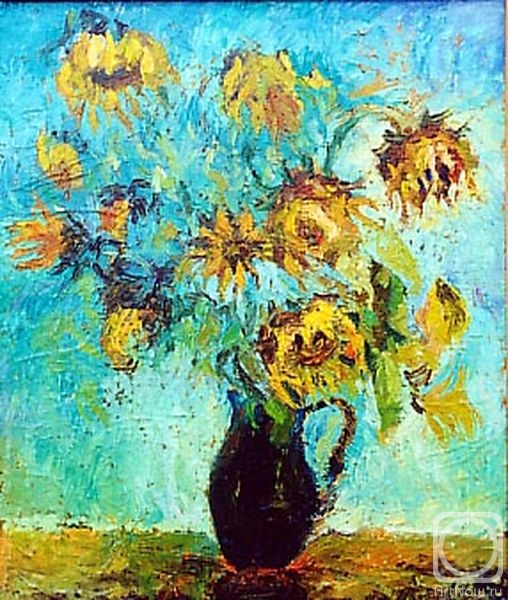 Romanov Vladimir. Sunflowers 1