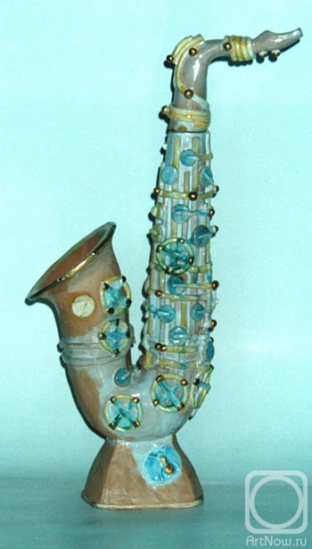 Piacheva Natalia. Vase Saxophone