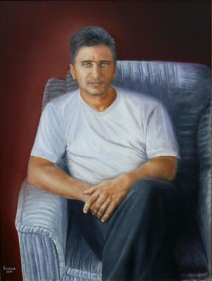 Man's portrait. Zolottsev Vasily