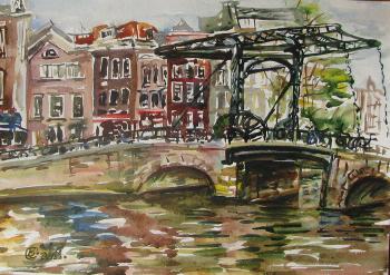 Amsterdam. Bridge. Semenova Vera