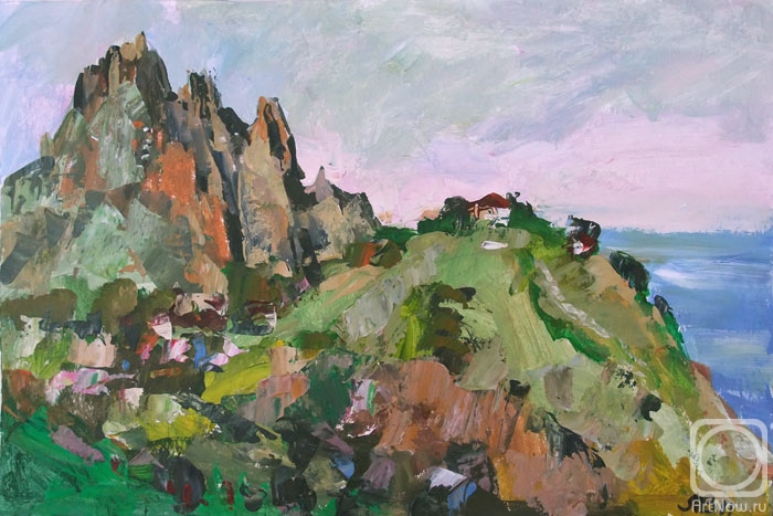 Lityshev Vladimir. At Karadag