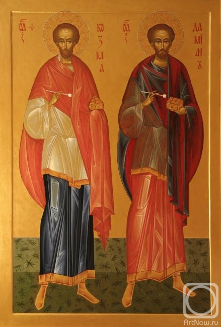 Kutkovoy Victor. Holy Healers Cosmas and Damian