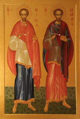 Holy Healers Cosmas and Damian (). Kutkovoy Victor